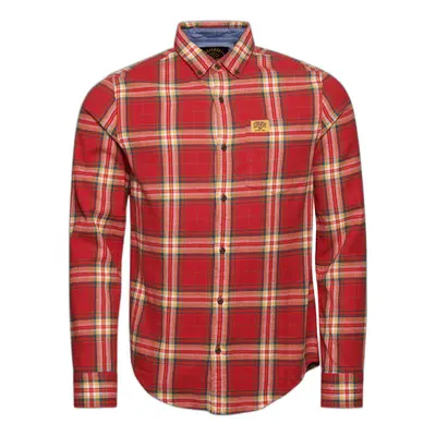 Long-sleeved lumberjack shirt in organic cotton Superdry