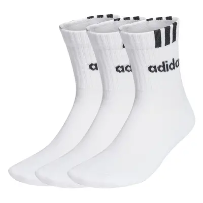 Children's linear half-socks adidas 3-Stripes (x3)