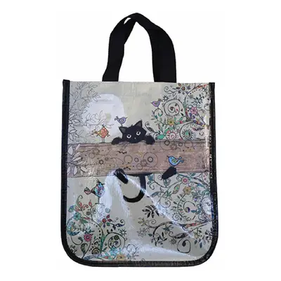 Recycled tote bag kitty branch Kiub Bug Art PM