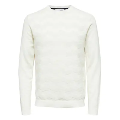 Selected Slhromen Ls Knit Sweatshirt