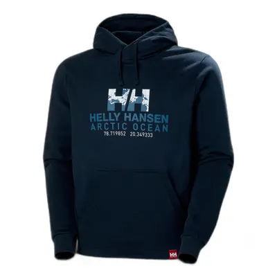 Hooded sweatshirt Helly Hansen arctic ocean