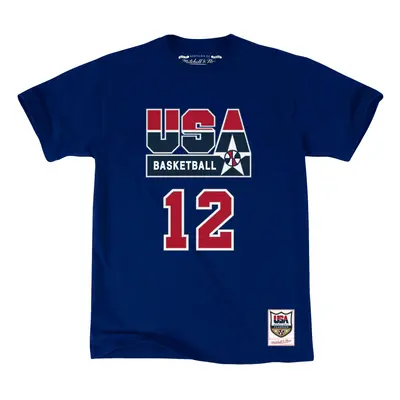 T-shirt USA name & number John Stockton