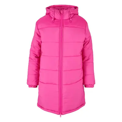 Women's long hooded down jacket Urban Classics Mixed