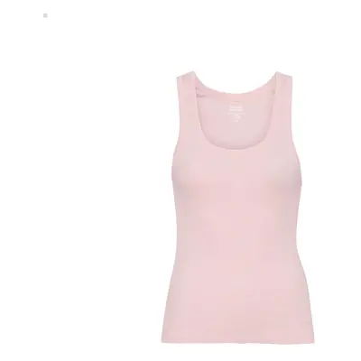 Women's ribbed tank top Colorful Standard Organic faded pink