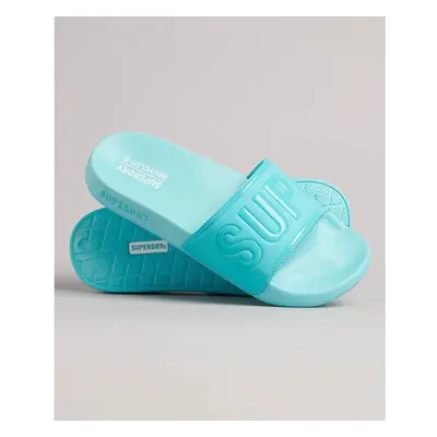 Women's vegan pool slides Superdry Code Core