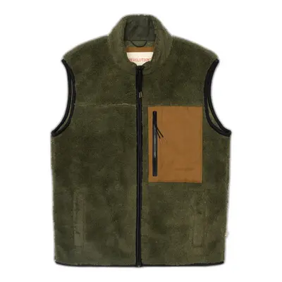 Short teddy vest with contrasting chest pocket Revolution