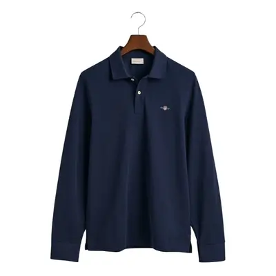 Long sleeve polo shirt Gant Shield