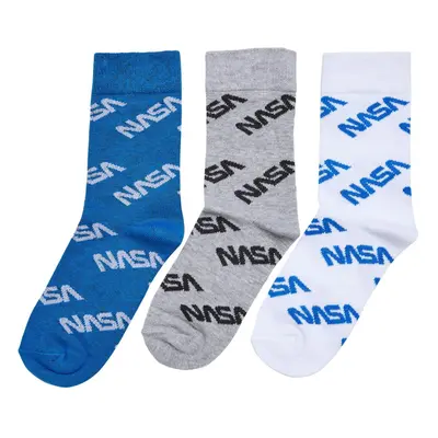 Children's socks Mister Tee Nasa Allover (x3)