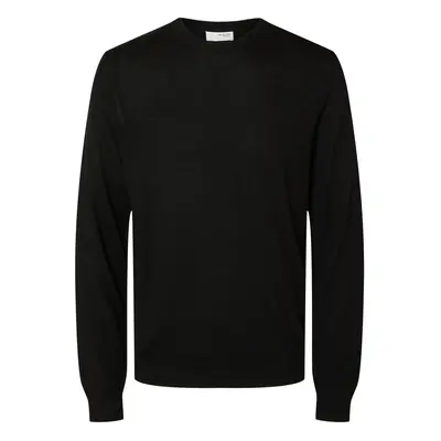 Round-neck merino sweater Selected Tray