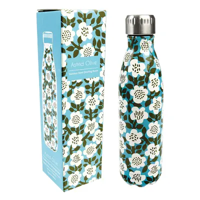 Stainless steel bottle for children Rex London Astrid Olive