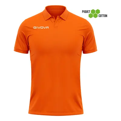 Cotton pique Polo shirt Givova Summer