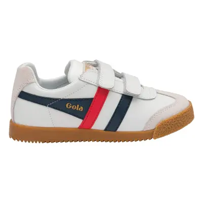 Children's Trainers Gola Classics Harrier Leather Strap Trainers