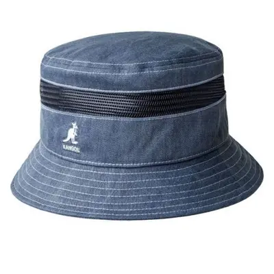 Kangol Distressed cotton mesh bucket hat