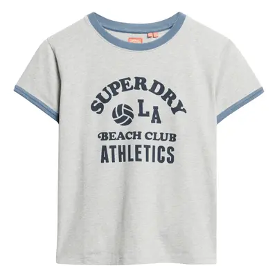 Women's contrasting T-shirt Superdry Athletic Essentials Beach