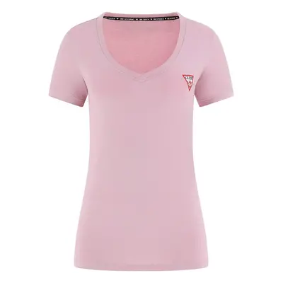 V-neck mini triangle t-shirt for women Guess