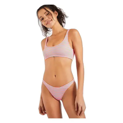 Women's swim bikini top by Banana moon Justin Neonstripe