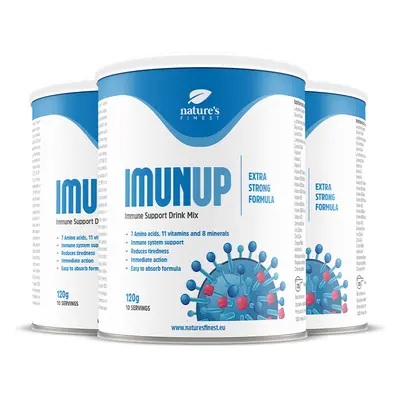 Imunup | 2+1 Free | Strengthen Immune System | Immune Support | Immunity Booster | L-arginine, l