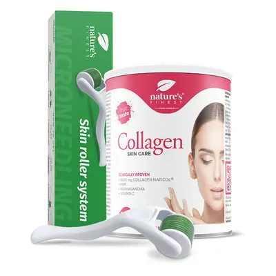 Collagen SkinCare + Derma Roller | Premium Collagen | Improved Skin Elasticity | Naticol Fish Co