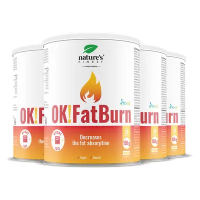 100% FatBurn Drink | 4x OK!FatBurn® | With ID-Alg® and L-Carnitine | Best Fat Burners UK | by Na