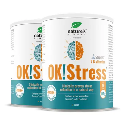 OK!Stress | 1+1 Free | Stress Relief | Anti Stress Supplement | Reduce Stress Levels | Reduces C