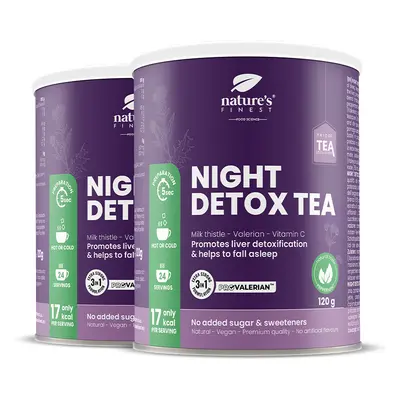 Night Restore Tea 1+1 | Sleep Tea | Herbal Blend | ProValerian™ | Organic | Vegan | Relaxation