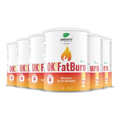 100% FatBurn Drink | 6x OK!FatBurn® | With ID-Alg® and L-Carnitine | Best Fat Burners UK | by Na