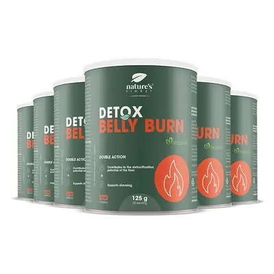 100% Belly Burn + DETOX | Pack of 6 | Organic | Best Weight Loss drink | vegan weight loss produ