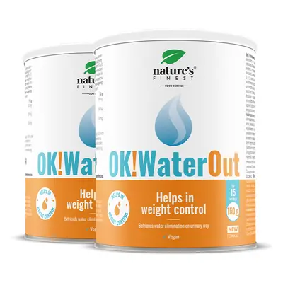 OK!WaterOut Twin Pack | Minimize Water Retention | Refine and Purify | Tightens Skin | 100% Orga