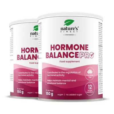 1+1 Hormone Balance PRO by Nature's Finest | Best supplements for women | St. John's Wort, Valer