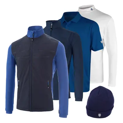 ISLAND GREEN PROFESSIONALS WINTER GOLF PACK - NAVY - M