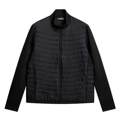 J.LINDEBERG HOLDEN QUILT HYBRID JACKET - BLACK - M