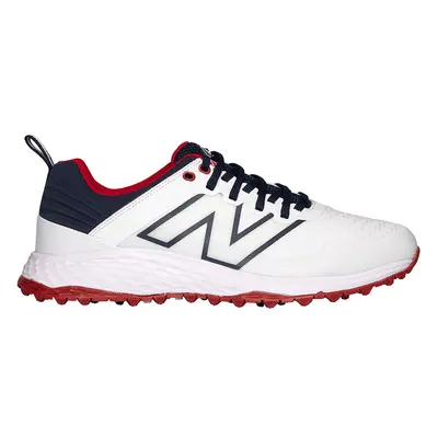 NEW BALANCE CONTEND V2 GOLF SHOES - WHITE / NAVY - 8 UK