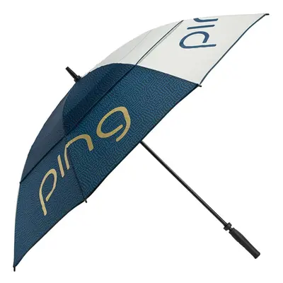 PING 62" G LE3 LADIES GOLF UMBRELLA - NAVY / GOLD