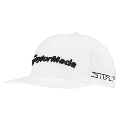 TAYLORMADE TOUR FLAT BILL GOLF CAP - WHITE