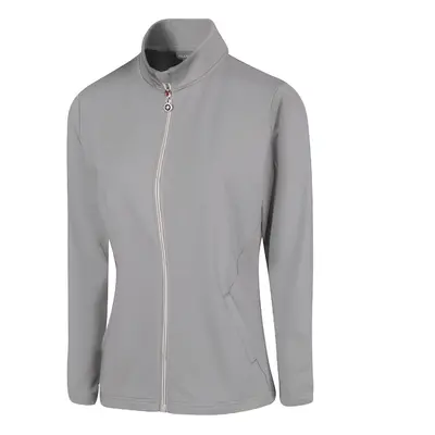 ISLAND GREEN LADIES ESSENTIAL MIDLAYER - GREY - S