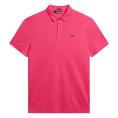 J.LINDEBERG PEAT GOLF POLO SHIRT - FUCHSIA PURPLE - XL