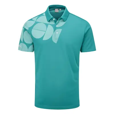 PING ELEVATION POLO SHIRT - EVERGLADE - S