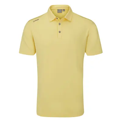 PING 2025 LINDUM GOLF POLO SHIRT - Lemon , 2XL