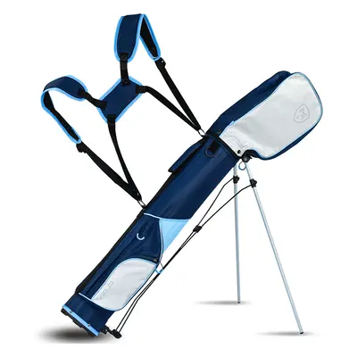 MASTERS SL500 SUPER LIGHT GOLF STAND CARRY BAG - DARK BLUE / GREY