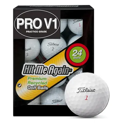 TITLEIST PRO V1 HIT ME AGAIN™ PRACTICE GOLF BALLS / 24 BALL PACK