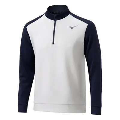 MIZUNO RB 1/4 ZIP GOLF PULLOVER - WHITE - 2XL