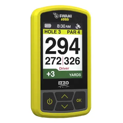 IZZO 2025 SWAMI 6000i GOLF GPS - YELLOW + FREE GIFT