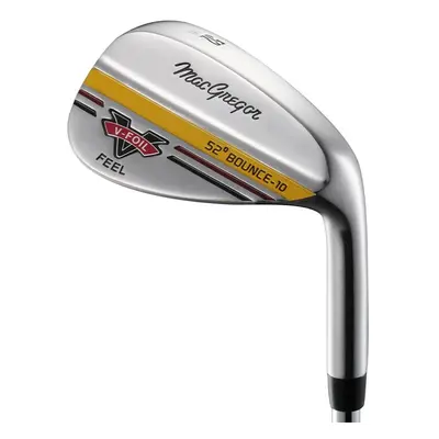 MACGREGOR V-FOIL FEEL GOLF WEDGE - CHROME - Right , 52°