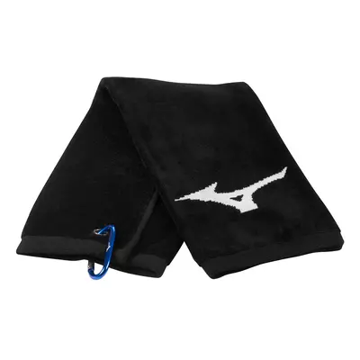 MIZUNO TRI-FOLD RB GOLF TOWEL - BLACK