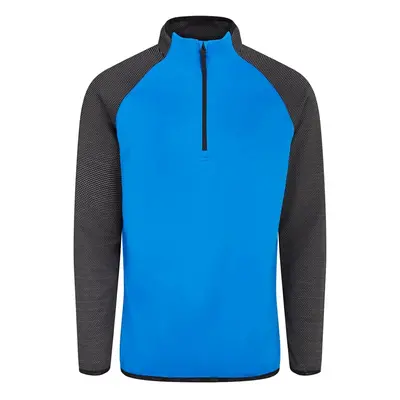 PING ASTLE 1/4 ZIP GOLF SWEATER - BLUE 24 / BLACK - M