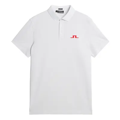 J.LINDEBERG BRIDGE POLO SHIRT - WHITE - S