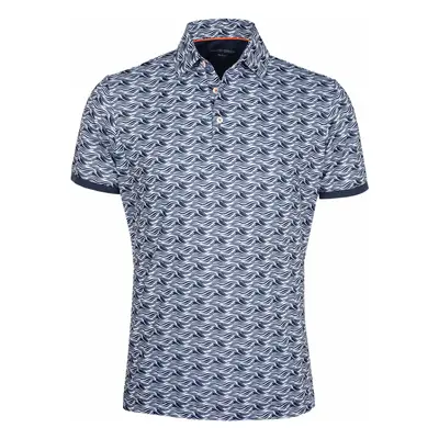 GALVIN GREEN MADDEN GOLF POLO SHIRT - NAVY / WHITE - M