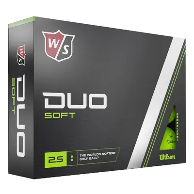 WILSON STAFF DUO SOFT GOLF BALLS - GREEN - 1 Dozen