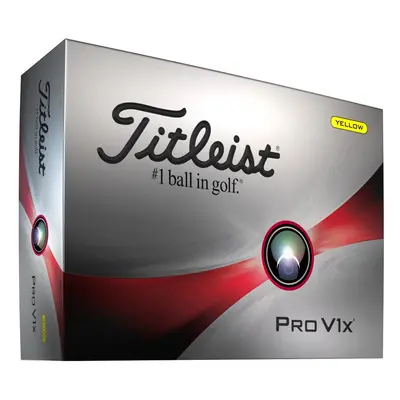 TITLEIST PRO V1x GOLF BALLS - YELLOW - 1 Dozen