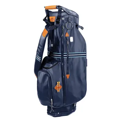 SUN MOUNTAIN MID STRIPE 14-WAY GOLF CART BAG - NAVY / FROST